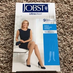 3 PAIRS JOBST compression knee high stockings 15-20mmHG